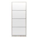 Παπουτσοθήκη ArteLibre LYKKE Φυσικό Μοριοσανίδα/Μελαμίνη 50x24x148cm