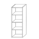 Ντουλάπα ArteLibre BEGONIA Μαύρο Μοριοσανίδα/Μελαμίνη 42x30x106.2cm