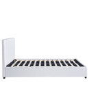 Κρεβάτι ArteLibre ABELIA Λευκό PU (Στρώμα 160x200cm)