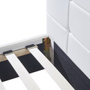 Κρεβάτι ArteLibre ABELIA Λευκό PU (Στρώμα 160x200cm)