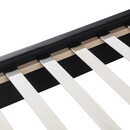 Κρεβάτι ArteLibre ABELIA Μαύρο PU (Στρώμα 160x200cm)