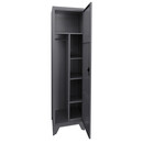 Φοριαμός ArteLibre IKORIN Σκούρο Γκρι Μέταλλο 50x50x185cm