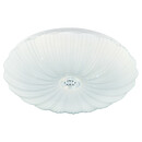 Φωτιστικό Οροφής LED ArteLibre LEPUS Λευκό Μέταλλο/Γυαλί 40x40cm