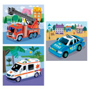 Clementoni Παιδικό Παζλ Super Color Rescue Vehicles 3x48 τμχ