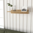 Ράφι Τοίχου ArteLibre EMBER Φυσικό Μοριοσανίδα/Μελαμίνη 60x24x12cm