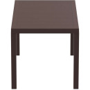 ARES ΤΡΑΠΕΖΙ 140Χ80Χ75εκ. BROWN ΠΟΛ/ΝΙΟΥ