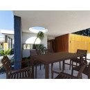 ARES ΤΡΑΠΕΖΙ 140Χ80Χ75εκ. BROWN ΠΟΛ/ΝΙΟΥ