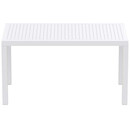 ARES ΤΡΑΠΕΖΙ 140Χ80Χ75εκ. WHITE ΠΟΛ/ΝΙΟΥ