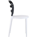 BIBI WHITE/BLACK TRANSP.ΚΑΡΕΚΛΑ