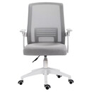 A1180W ΛΕΥΚΟ/ΓΚΡΙ MESH ΠΟΛ/ΝΑ ΓΡΑΦΕΙΟΥ