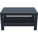 MONACO DARK GREY ΤΡΑΠΕΖΙ 92Χ57Χ45εκ. ΠΟΛ/ΝΙΟΥ