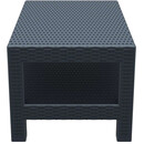MONACO DARK GREY ΤΡΑΠΕΖΙ 92Χ57Χ45εκ. ΠΟΛ/ΝΙΟΥ