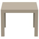VEGAS TAUPE 100X100/140Χ75εκ. ΕΠΕΚΤ.ΤΡΑΠΕΖΙ ΠΟΛ/ΝΙΟΥ