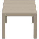 VEGAS TAUPE 100X180/220Χ75εκ. ΕΠΕΚΤ.ΤΡΑΠΕΖΙ ΠΟΛ/ΝΙΟΥ