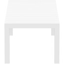 VEGAS WHITE 100X260/300Χ75εκ. ΕΠΕΚΤ.ΤΡΑΠΕΖΙ ΠΟΛ/ΝΙΟΥ