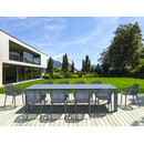 Σετ Τραπεζαρίας 11τμχ Vegas Air XL Dark Grey 100X260/300Χ75εκ. Σετ Τραπεζαρίας 11τμχ Vegas Air XL Dark Grey 100X260/300Χ75εκ.