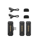 BOYA BY-WM3T2-U2 2,4GHz Mobile wireless mic For Android USB-C (2 transmitters, two person vlog)