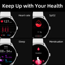 QCY Watch GT S8 Gray - 1,43" AMOLED touch, 466x466 60Hz Always On Call BT Smart Watch IPX8 14day