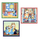 Clementoni Παιδικό Παζλ Super Color Bluey 3x48 τμχ