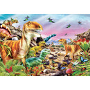 Clementoni Παιδικό Παζλ Super Color Land Of Dinosaurs 104 τμχ
