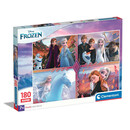 Clementoni Παιδικό Παζλ Supercolor Disney Frozen 180 τμχ