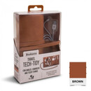 ΘΗΚΗ GADGET IF BOOKAROO 41002,brown