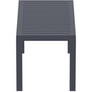 OCEAN DARK GREY ΤΡΑΠΕΖΙ 90Χ45Χ45εκ. ΠΟΛ/ΝΙΟΥ