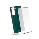 EGOBOO backcover for Samsung S21, Ruby + Tempered Glass