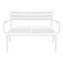 PARIS ΚΑΝΑΠΕΣ WHITE 116X70X75εκ. ΠΟΛ/ΝΙΟΥ