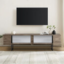 Έπιπλο Τηλεόρασης Luxe Megapap Χρώμα Καρυδί 180x30x50εκ.
