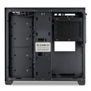 Lian Li O11 AIR MINI Black PC Case ATX / M-ATX with 3 standard Fans (front 120mmx2, rear 120mmx1) Me