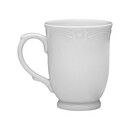 Estia Κουπα του Καφε Athénée Πορσελανινη Αναγλυφη 340ml White