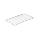 Estia Πιατελα Ορθογωνια Pearl Πορσελανινη 27x16cm White