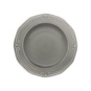 Estia Πιατο Βαθυ Athénée Πορσελανινο Αναγλυφο 23cm Grey