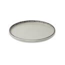Estia Πιατο Ρηχο Καθετο Pearl Πορσελανινο 21cm Grey