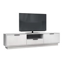 Έπιπλο Τηλεόρασης Mensa Megapap Χρώμα Λευκό 180x35x43cm.