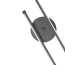 Απλίκα Τοίχου led Frode Megapap Μεταλλική Χρώμα Μαύρο 70x10x10εκ.
