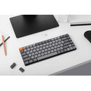Keychron K3 Max QMK/VIA (K3M-H3) Wireless Custom Mechanical Keyboard-Brown Switch (Hot-Swappable) US