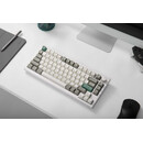 Keychron Q1 Max QMK/VIA (Q1M-P1) Wireless Custom Mechanical Keyboard-Red Switch-Shell White US Layou