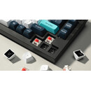 Keychron Q1 Max QMK/VIA (Q1M-P1) Wireless Custom Mechanical Keyboard-Red Switch-Shell White US Layou