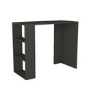 Γραφείο Εργασίας Netenia Megapap Χρώμα Ανθρακί 90x40x74εκ. Γραφείο Εργασίας Netenia Megapap Χρώμα Ανθρακί 90x40x74εκ.