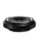 Olympus (OM-System) 9mm 1:8.0 FISHEYE BLACK BODY CAP LENS (BCL-0980) Lense Micro FT