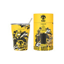 Estia Θερμος Coffee mug aek bc Edition the Queen is Here 350ml