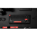 Lemokey X4 QMK (X4-A3) Wired Mechanical Keyboard 75% Brown Switch US Layout