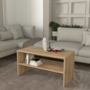 Τραπεζάκι Σαλονιού Eleva Megapap Χρώμα Sapphire oak 90x44,6x46,4εκ.