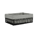 Estia Καλαθι Αποθηκευσης & Οργανωσης Nest 32×24×12cm Μαυρο