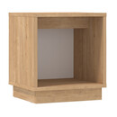 Κομοδίνο Gino Megapap Χρώμα Sapphire oak 40x35,3x48εκ.