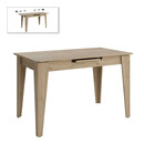 Τραπέζι Trendline Megapap Επεκτεινόμενο Χρώμα oak 120/150x70x75εκ.