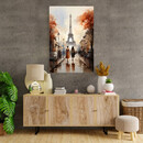 Πίνακας σε Καμβά "autumn in Paris" Megapap Ψηφιακής Εκτύπωσης 70x100x3εκ.