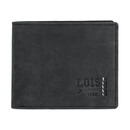 Πορτοφόλι Ανδρικό Δερμάτινο Lois Μαύρο 202812-01